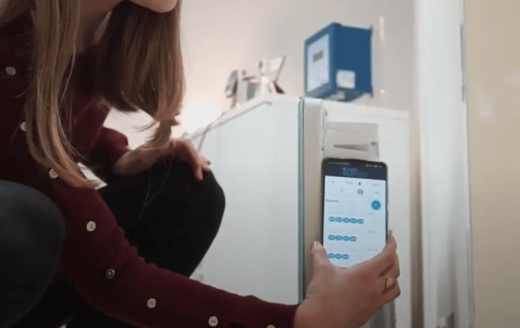 NFC-Steuerung für Elektroheizung vom deutschen Hersteller Lucht LHZ