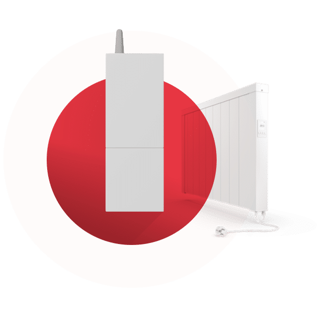 Thermostat RF Teilspeicherheizung von Technotherm